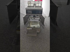 OFE-H226L 전기 칩 오픈 프라이터 오일 필터 시스템과 자동 리프트 기능