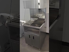 60cm 100cm 너비 프렌치 프라이스 칩 디스플레이 더 따뜻한 304SUS 재료