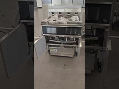 OFE-413L 전문 터치 스크린 스마트 패널 4탱크 4바구니 28KW 304SUS 전기 칩 오픈 프라이어