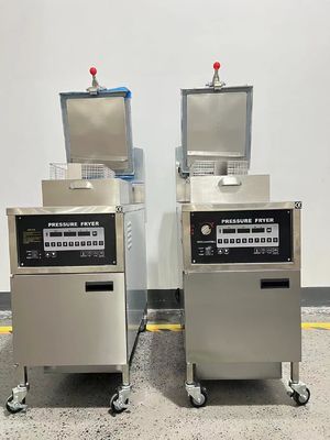 전기 디지털 패널 380V/220V 오일 필터 시스템 없는 치킨 압력 프라이어