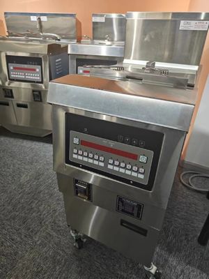 가스 난방 220V 디지털 컴퓨터 패널 한 냄비 두 바구니 열 Deep Fryer