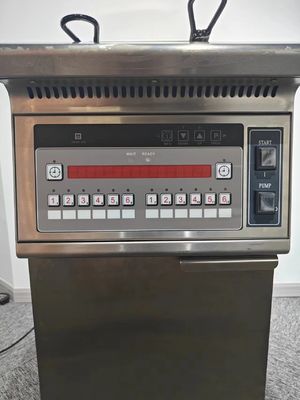 한 냄비 두 바구니 26L 14KW 380V 오일 필터레이션 전기 오픈 딥 프라이어
