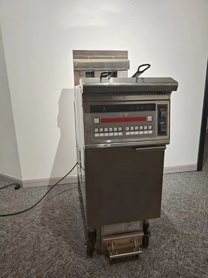한 냄비 두 바구니 26L 14KW 380V 오일 필터레이션 전기 오픈 딥 프라이어