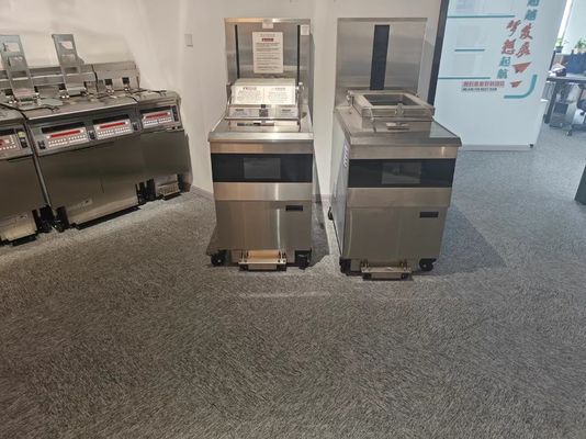 PFE-2000 8HD 전기 스마트 터치 패널 55L 5 프라이 트레이 큰 생산성 치킨 압력 프라이어