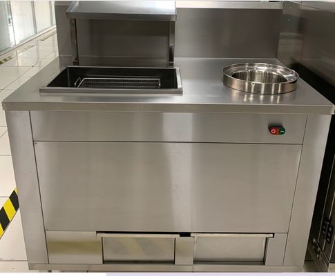 빵 테이블 304SUS 자동 상업용 전기 닭고기 빵 테이블