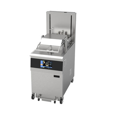 높은 생산성 스마트 터치 패널 PFE-2000 55L 용량 및 17KW 전력 전기 압력 프라이어