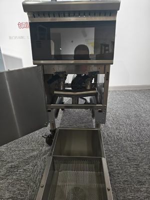 14.3kw 380V 터치 스크린 스마트 패널 오일 필터 시스템 전기 오픈 프라이어