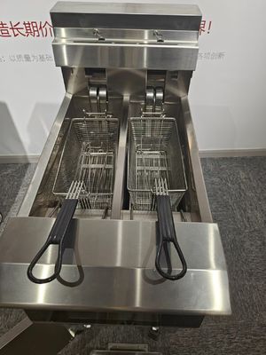 14.3kw 380V 터치 스크린 스마트 패널 오일 필터 시스템 전기 오픈 프라이어