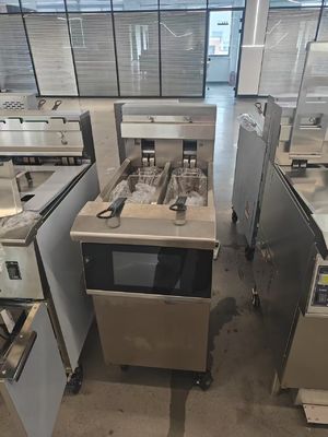 OFE-213L 14.3kw 전력 터치 스크린 스마트 패널 전기 오픈 칩 프라이어 머신