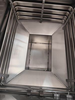 OFE-5910 8HD 전기 디지털 컴퓨터 패널 55L 5 프라이 트레이 큰 생산성 17KW 오픈 딥 프라이어