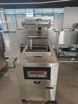 304SUS 17KW 380V 디지털 컴퓨터 패널 팩 프라이어 산업용 8HD 전기 오픈 딥 프라이어