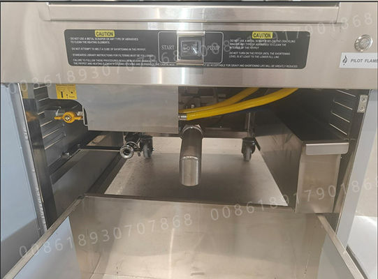 PFG-5910 8 머리 55L 220V 가스 치킨 압력 프라이어 (CE, 제조사)