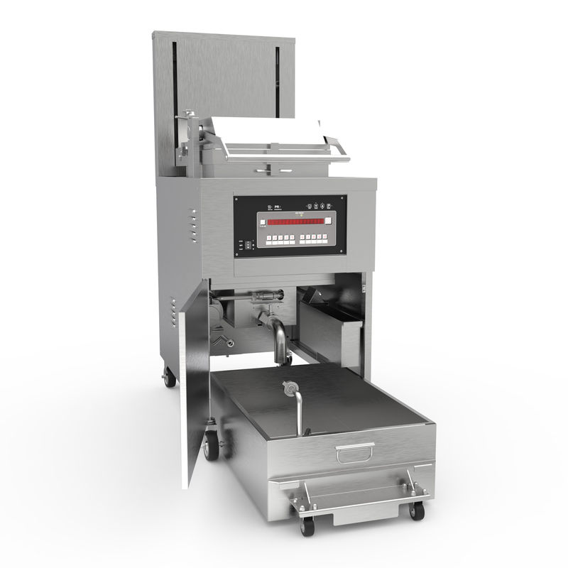 PFE-5910 8HD 전기 17KW 380V 55L 5 프라이 트레이 큰 생산성 브러스터 치킨 압력 프라이어