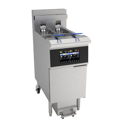 14.3kw 380V 터치 스크린 스마트 패널 오일 필터 시스템 전기 오픈 프라이어
